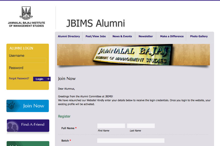 JBIMS Alumni